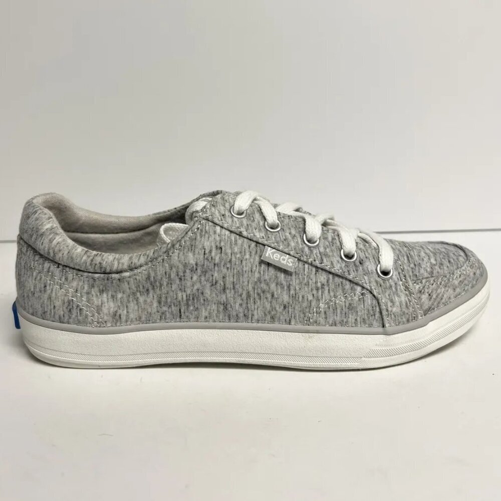 Keds Women's Center II Jersey Sneaker Grey Size 7 M